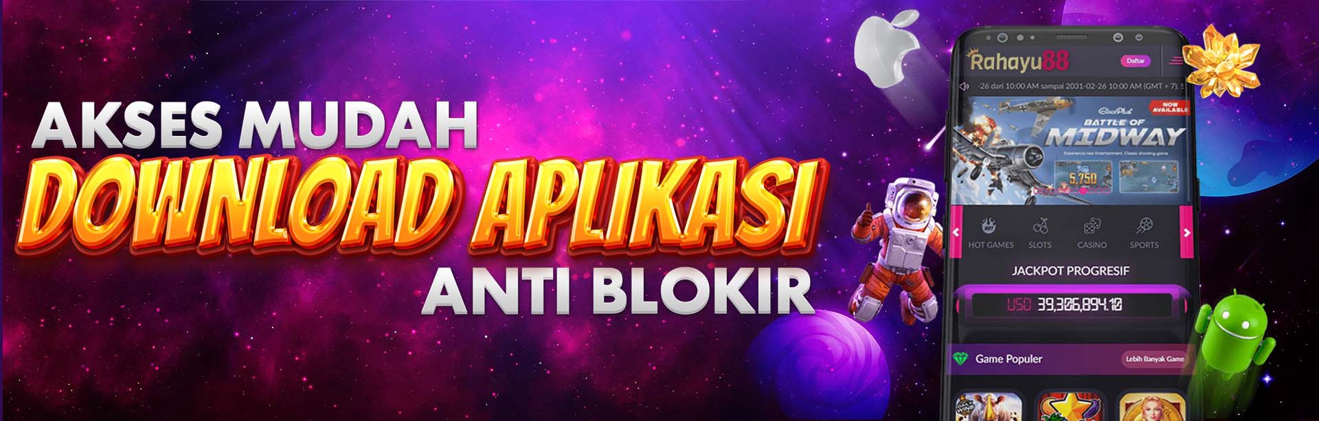 Download APK Anti Blokir RAHAYU88