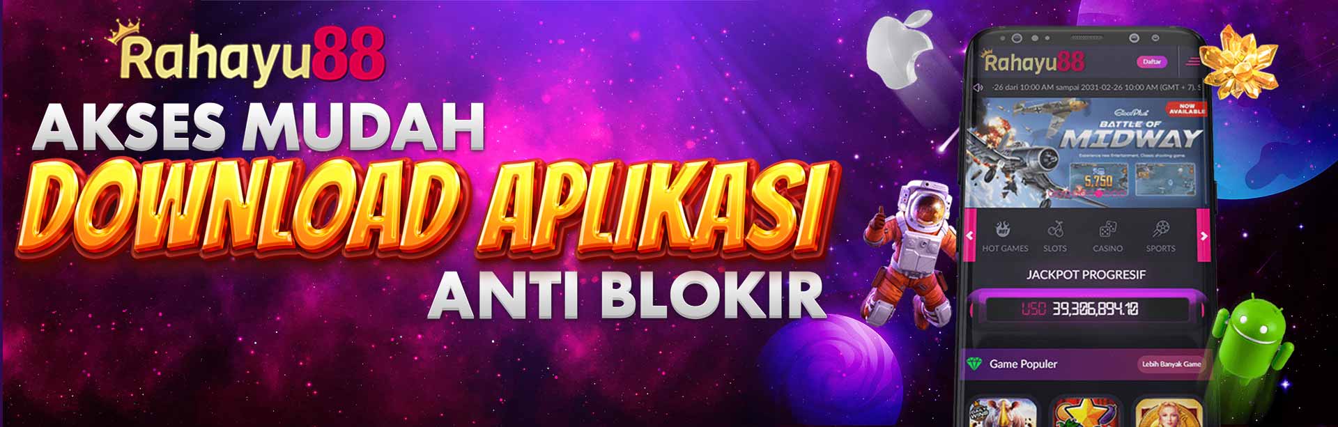 Download APK Anti Blokir RAHAYU88